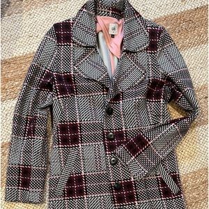 Cabi Plaid Coat